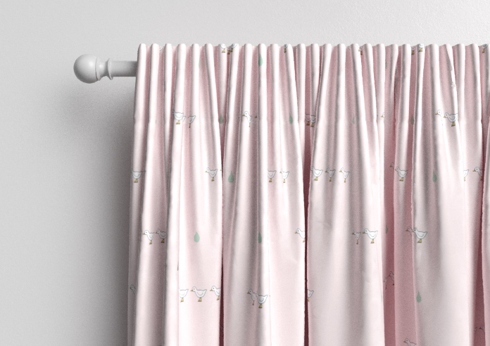 Puddle Down, Mummy Duck Dolly Mix - Made to Measure Curtains - Image 9